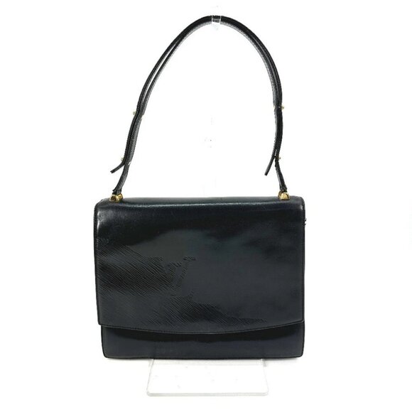 LOUIS VUITTON M63932 Opera line Delph Tote Bag Flap Bag Hand Bag Leather Black - Picture 1 of 16